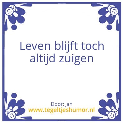 Tegeltje: Jan
