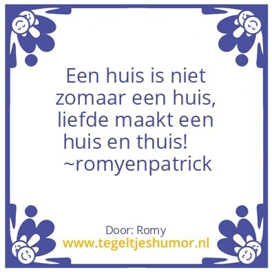 Tegeltje: leven