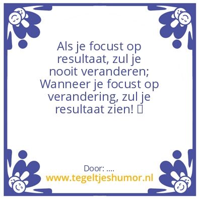 Tegeltje: Werken!!
