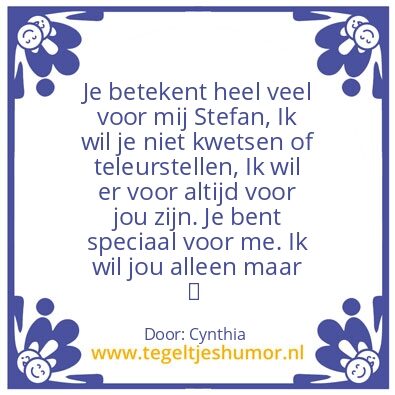 Tegeltje: Liefde