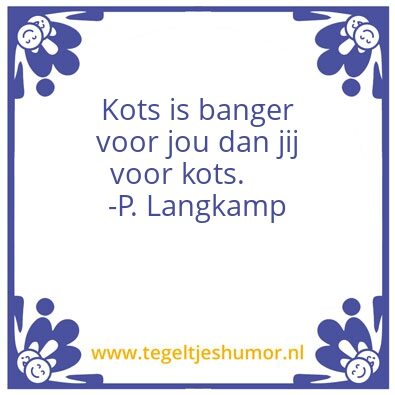 Tegeltje: Langkamp