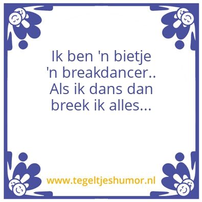 Tegeltje: i