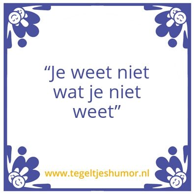 Tegeltje: Yes