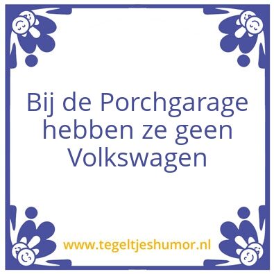 Tegeltje: LP