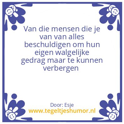 Tegeltje: Es