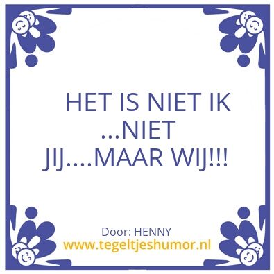 Tegeltje: grump