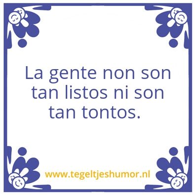 Tegeltje: Oom