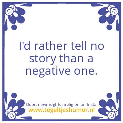 Tegeltje: karma