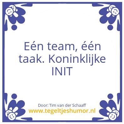 Tegeltje: TIM