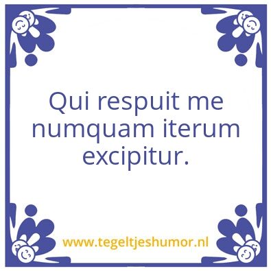 Tegeltje: Prob