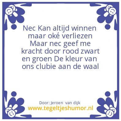 Tegeltje: Nec