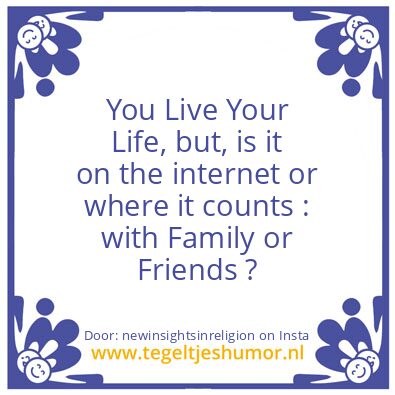 Tegeltje: Where It Counts !