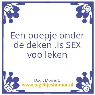 Tegeltje: Bah