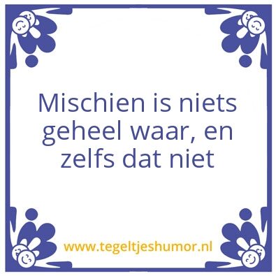 Tegeltje: multa