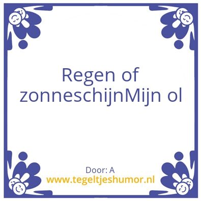Tegeltje: E