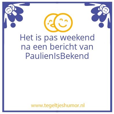 Tegeltje: Webcare