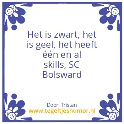 Tegeltje: SC Bolsward