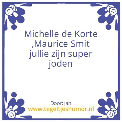 Tegeltje: echte