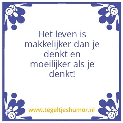 Tegeltje: test