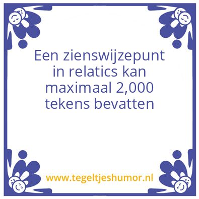 Tegeltje: sds