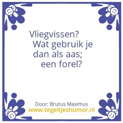 Tegeltje: Aas