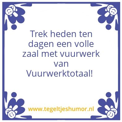 Tegeltje: VWT