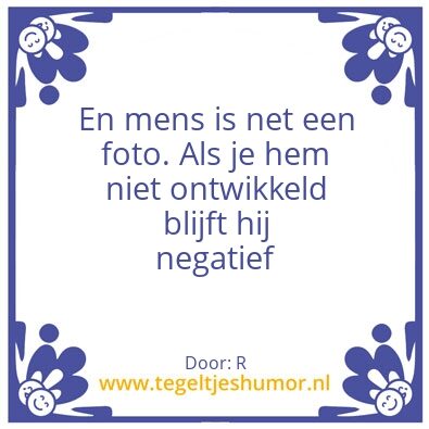 Tegeltje: L&B