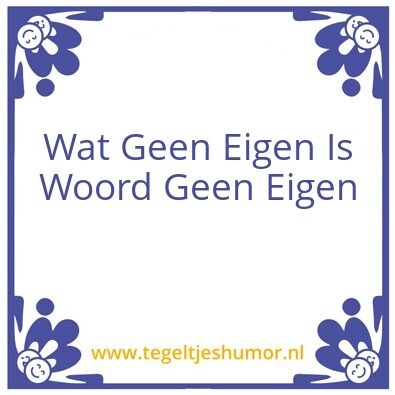 Tegeltje: Quote