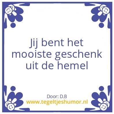Tegeltje: Dochter