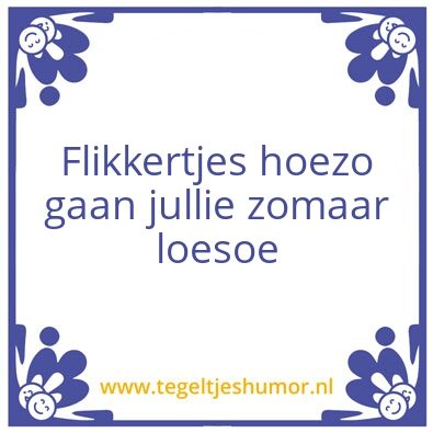 Tegeltje: Dave