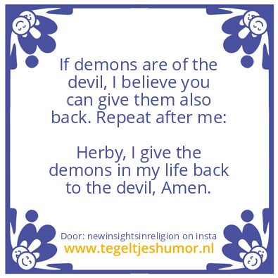 Tegeltje: Dive them back.
