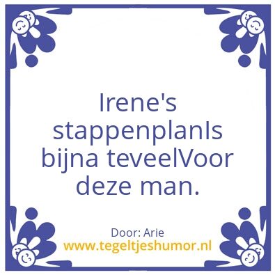 Tegeltje: Stappenplan
