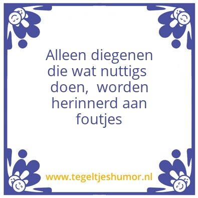 Tegeltje: The