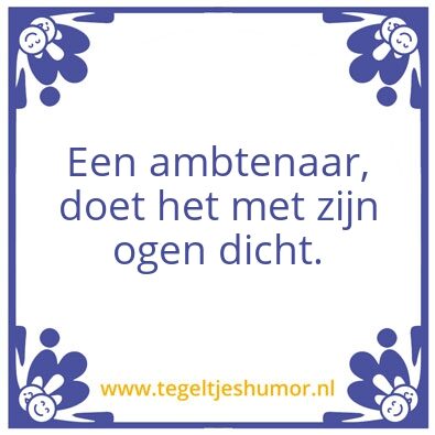 Tegeltje: Rustdag
