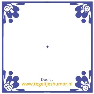Tegeltje: probus