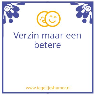 Tegeltje: F