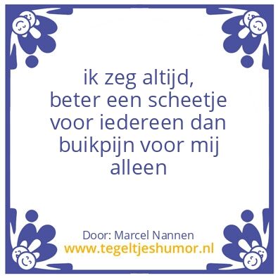 Tegeltje: e