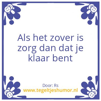 Tegeltje: Rs