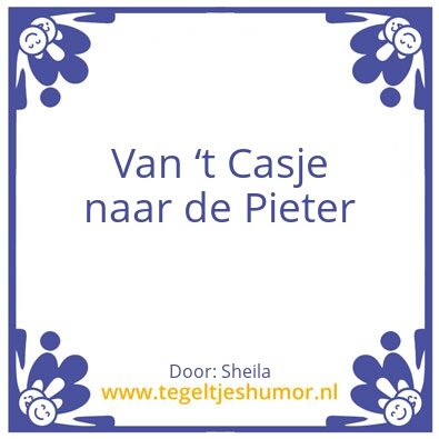 Tegeltje: Toernooi