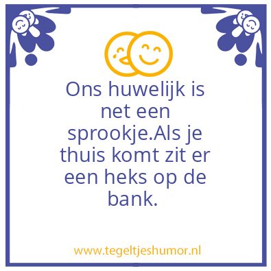 Tegeltje: 15 jaar getrouwd