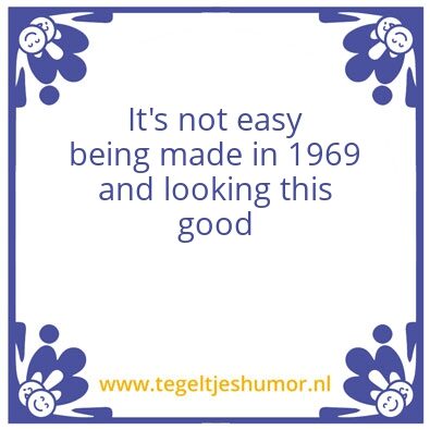 Tegeltje: Joop