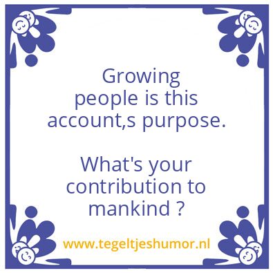 Tegeltje: Mindset
