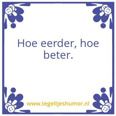 Tegeltje: Afscheid