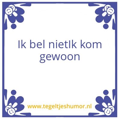 Tegeltje: Peter
