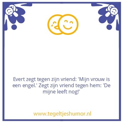 Tegeltje: Engel