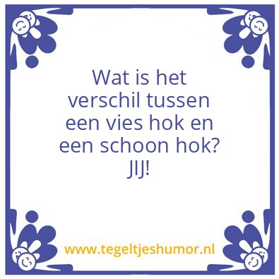 Tegeltje: verschil