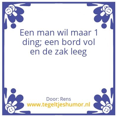 Tegeltje: Rens