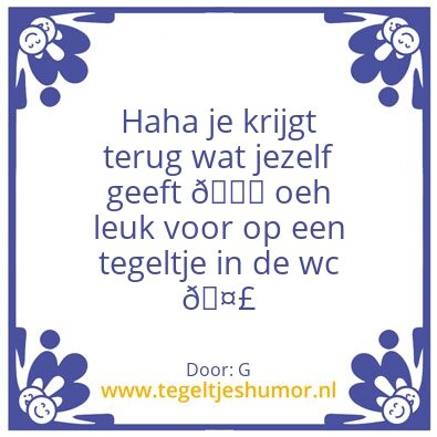 Tegeltje: B
