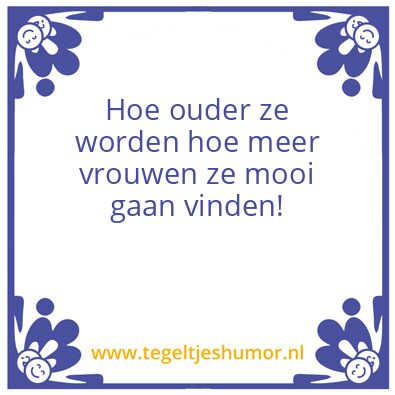 Tegeltje: Mannen
