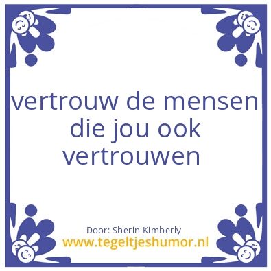 Tegeltje: Sherin